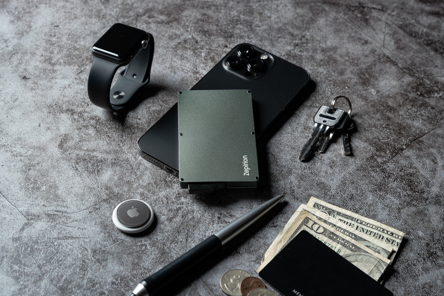 Quick Wallet スペースグレイ