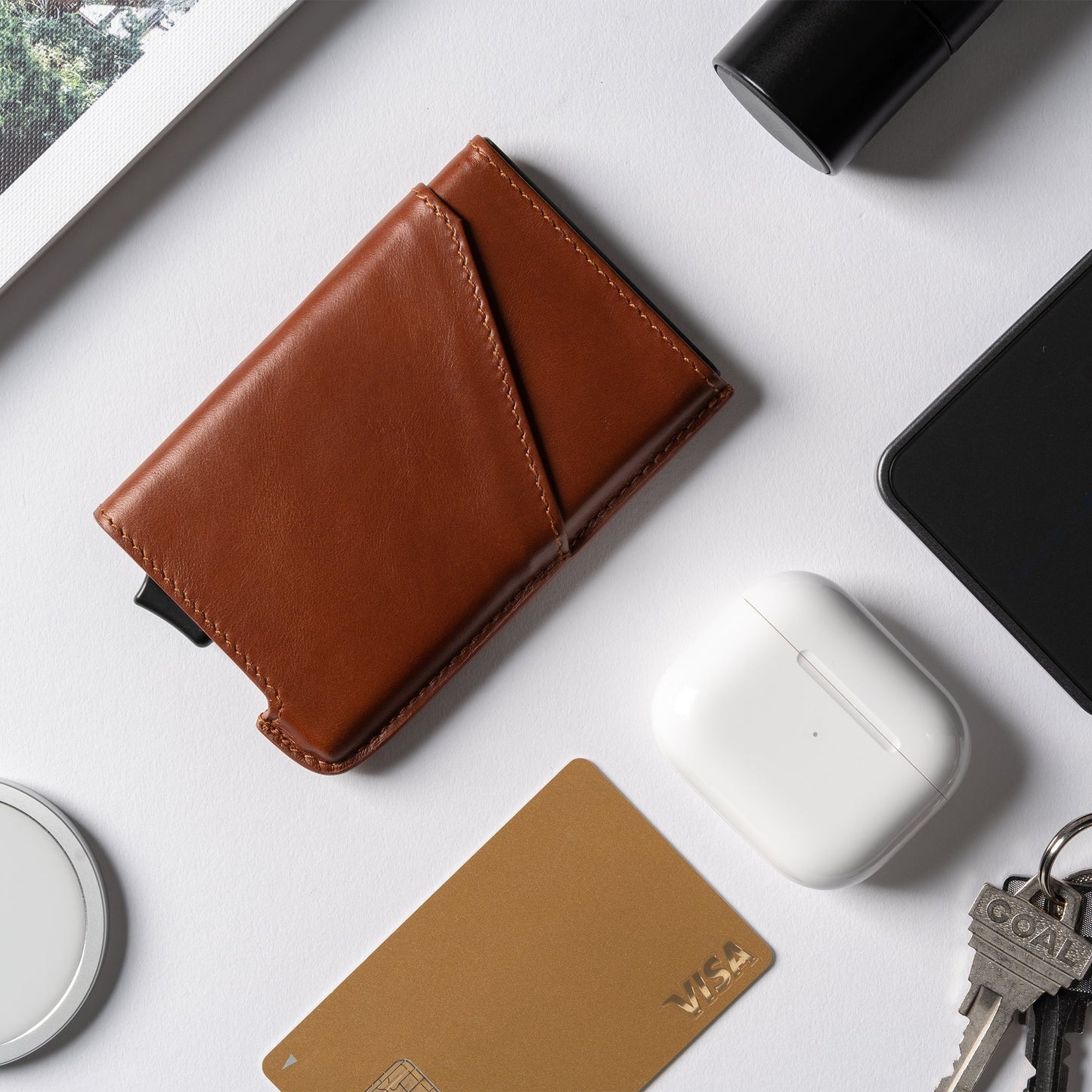 Quick Wallet 2 leather ブラウン - Zepirion(ゼピリオン)公式オンラインショップ