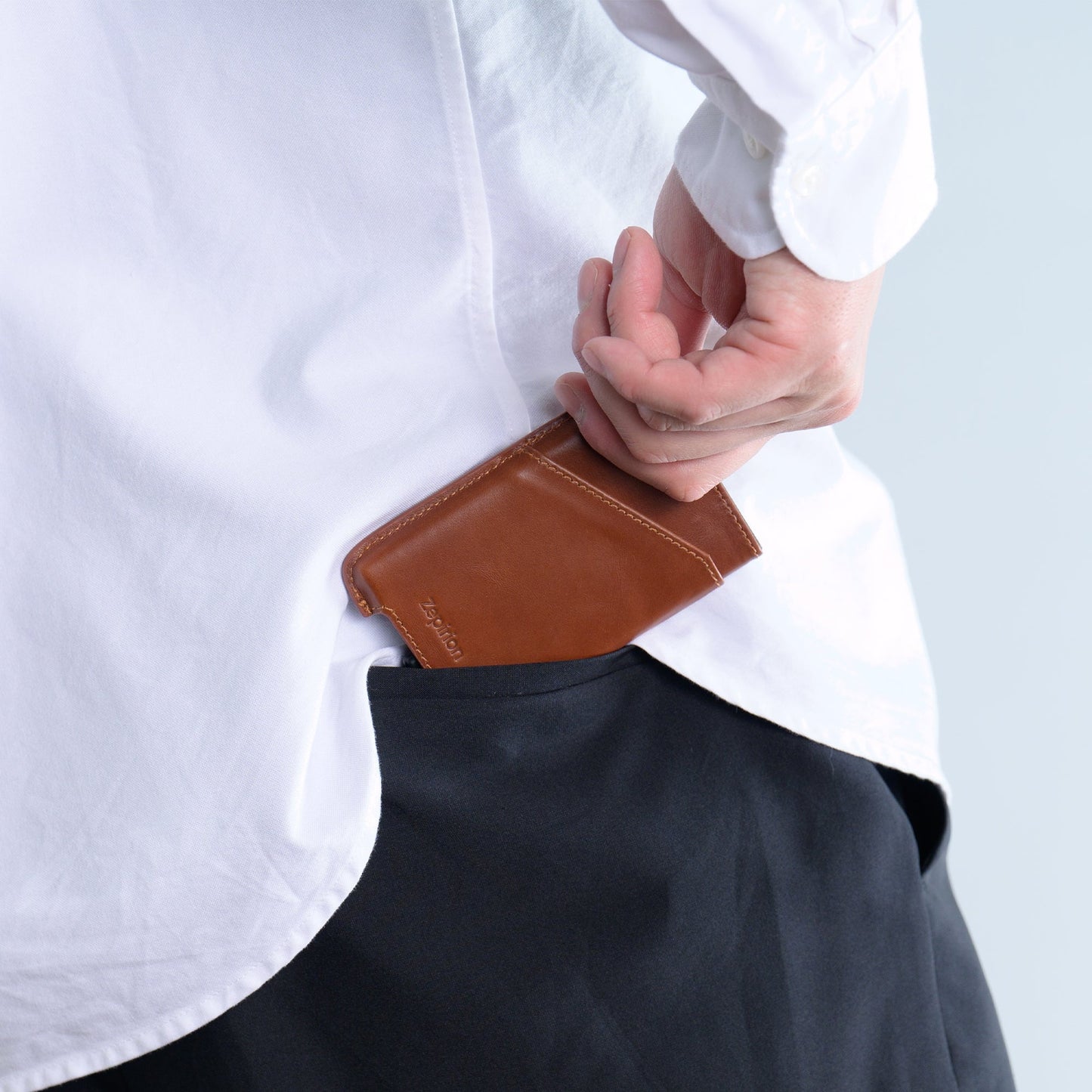 Quick Wallet 2 leather ブラウン - Zepirion(ゼピリオン)公式オンラインショップ