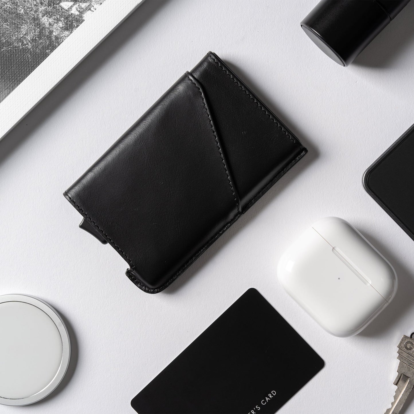 Quick Wallet 2 leather ブラック - Zepirion(ゼピリオン)公式オンラインショップ