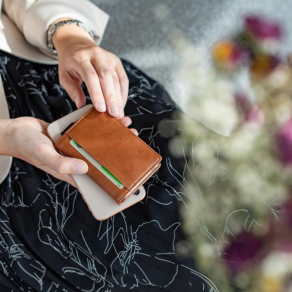 Quick Wallet+ ブラウン