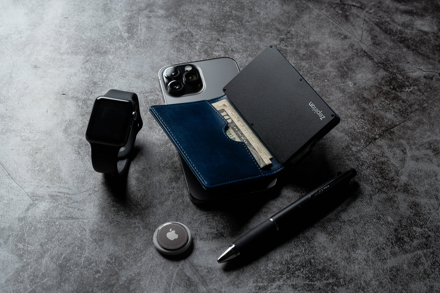 Quick Wallet+ ブルー