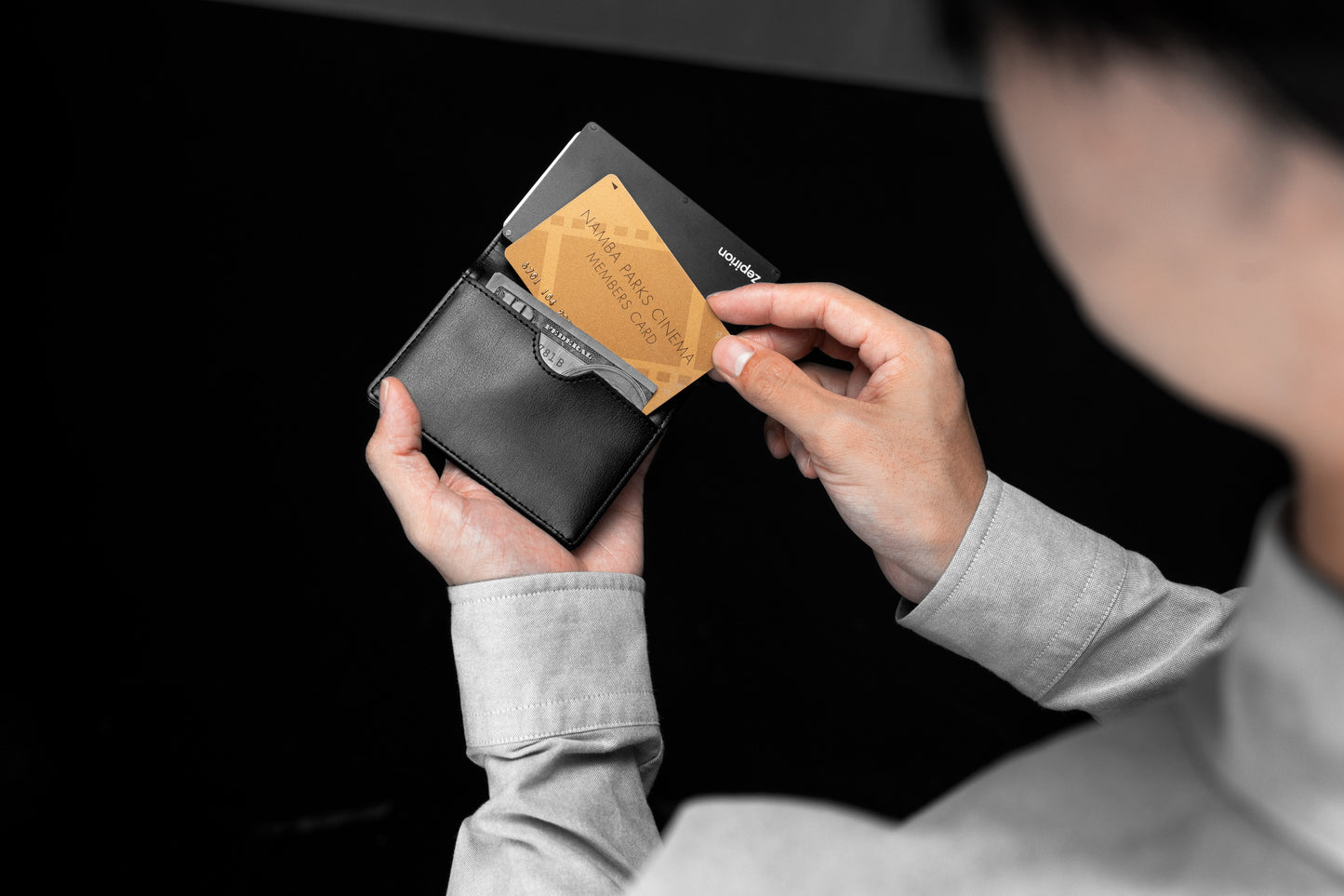 Quick Wallet+ ブルー